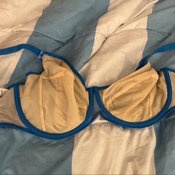 NWOT Blue Fantasie swimsuit 34H 34K Bottoms M - Picture 4 of 11